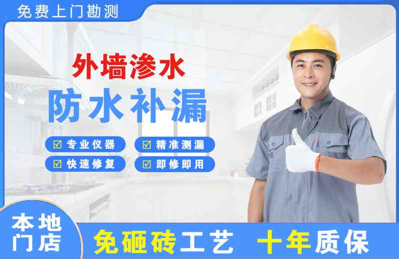 北湖外墙渗水维修